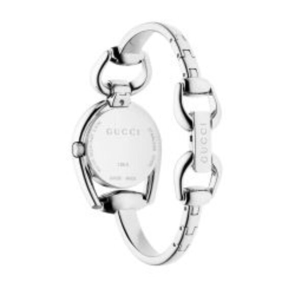 Gucci YA139501 Women's Horsebit Stainless Steel Bangle Strap Watch - Picture 2 of 3